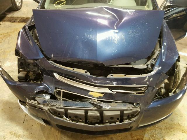 1G1ZH57B89F242607 - 2009 CHEVROLET MALIBU 1LT 蓝色 照片 7