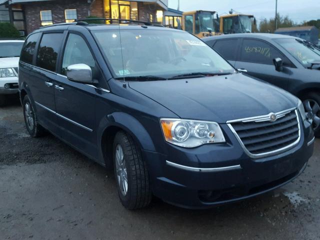 2A8HR64X38R118332 - 2008 CHRYSLER TOWN & COU BLUE photo 1