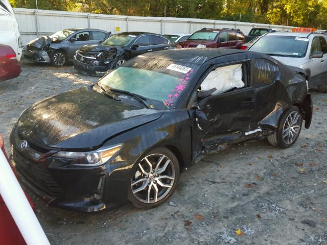 JTKJF5C72GJ024998 - 2016 TOYOTA SCION TC 黑色 照片 2