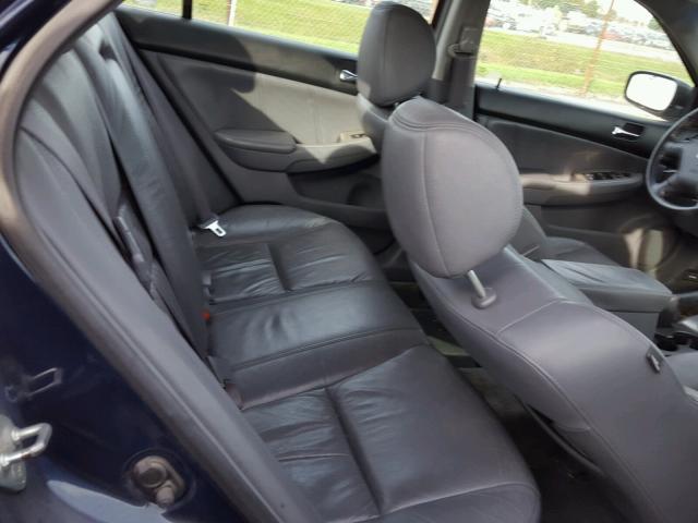 1HGCM56877A227736 - 2007 HONDA ACCORD BLUE photo 6