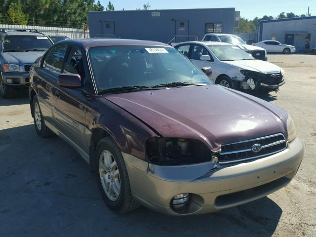 4S3BE6861Y7207294 - 2000 SUBARU LEGACY OUT MAROON photo 1