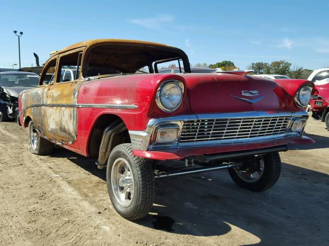 B56N074061 - 1956 CHEVROLET 210 BURN photo 1