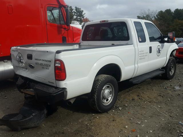 1FT7X2B64CEB71624 - 2012 FORD F250 SUPER WHITE photo 4