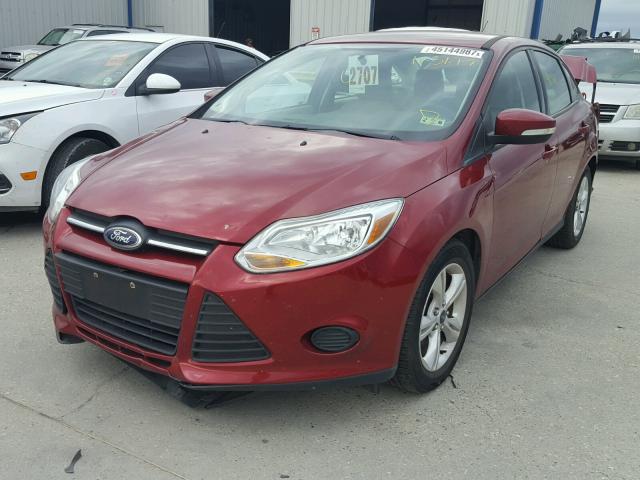 1FADP3F28DL220357 - 2013 FORD FOCUS RED photo 2