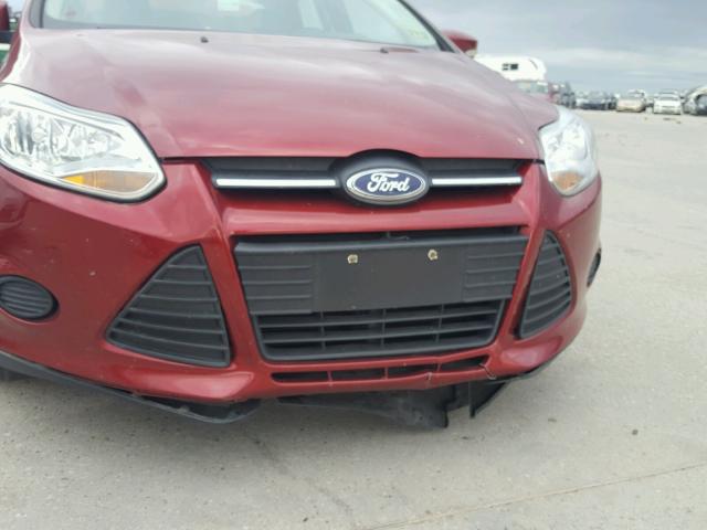 1FADP3F28DL220357 - 2013 FORD FOCUS RED photo 9