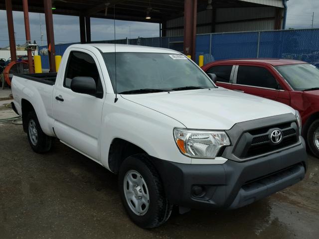 5TFNX4CN3DX027951 - 2013 TOYOTA TACOMA WHITE photo 1