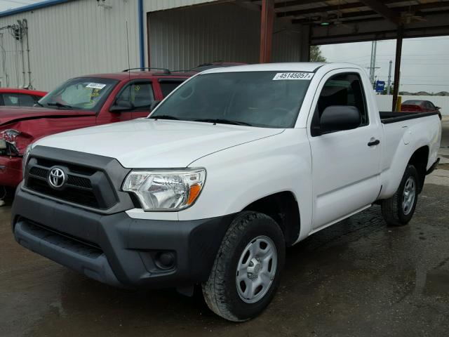 5TFNX4CN3DX027951 - 2013 TOYOTA TACOMA WHITE photo 2