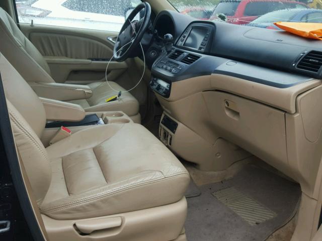 5FNRL387X6B445549 - 2006 HONDA ODYSSEY EX BLACK photo 5