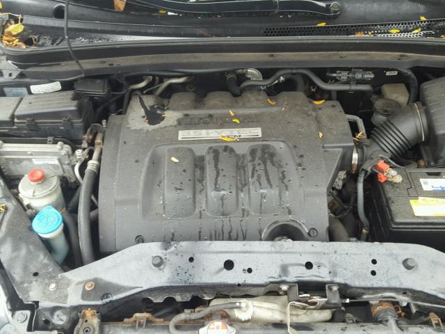 5FNRL387X6B445549 - 2006 HONDA ODYSSEY EX BLACK photo 7