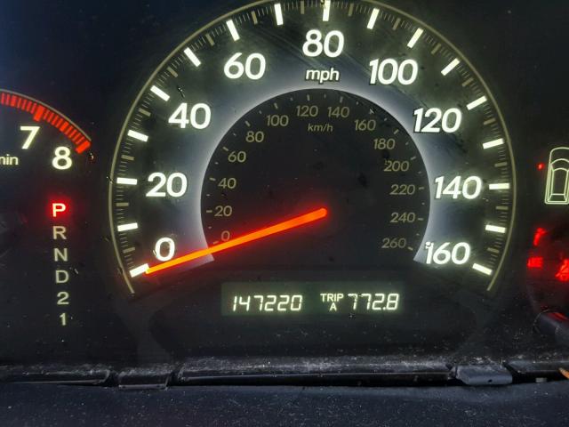 5FNRL387X6B445549 - 2006 HONDA ODYSSEY EX BLACK photo 8