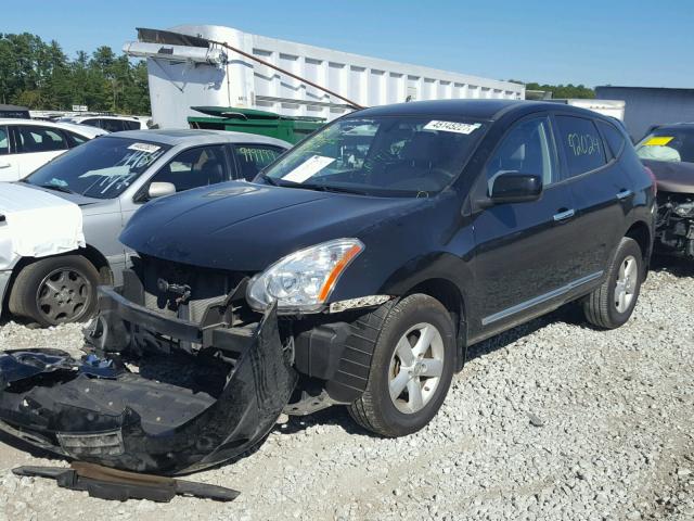 JN8AS5MT2DW503570 - 2013 NISSAN ROGUE S BLACK photo 2