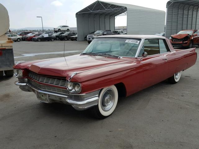 FW17891 - 1964 CADILLAC DEVILLE CO RED photo 2