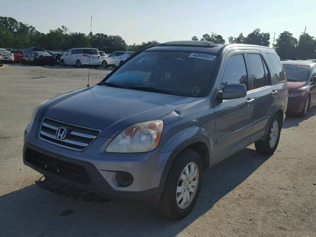 SHSRD78996U429938 - 2006 HONDA CR-V SE GRAY photo 2