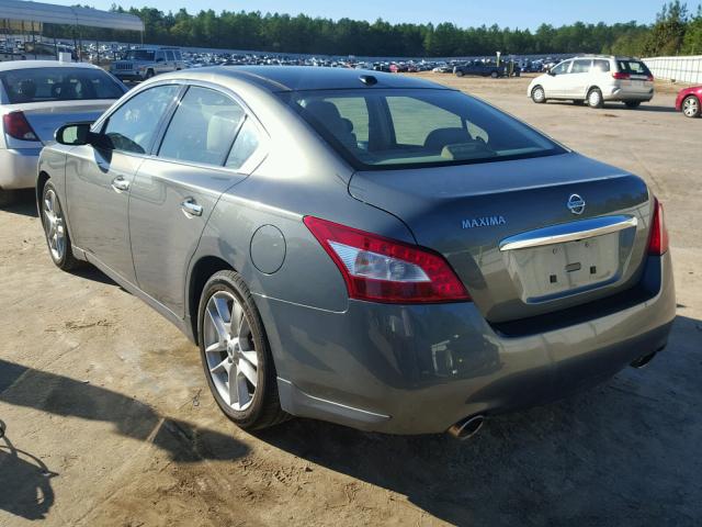 1N4AA5AP8BC829898 - 2011 NISSAN MAXIMA S GRAY photo 3