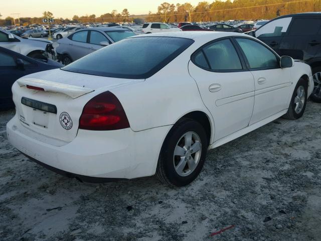 2G2WP552581121933 - 2008 PONTIAC GRAND PRIX WHITE photo 4