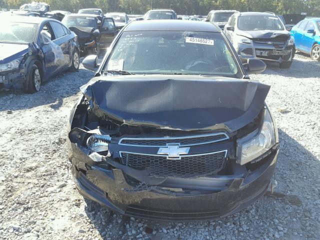 1G1PC5SH4C7245698 - 2012 CHEVROLET CRUZE LS BLACK photo 9