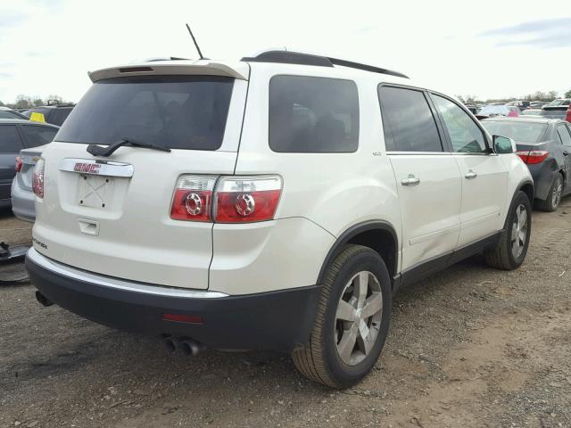 1GKER23D59J136965 - 2009 GMC ACADIA WHITE photo 4