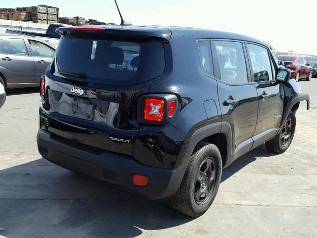 ZACCJBABXHPE82357 - 2017 JEEP RENEGADE S BLACK photo 4