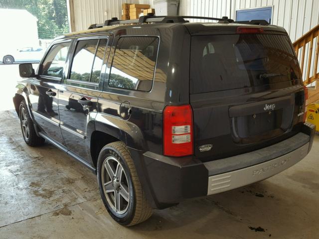 1J8FT48BX9D120434 - 2009 JEEP PATRIOT LI BLACK photo 3