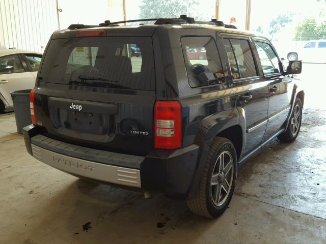 1J8FT48BX9D120434 - 2009 JEEP PATRIOT LI BLACK photo 4