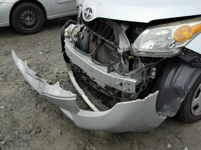 JTKKU10408J025288 - 2008 SCION XD SILVER photo 9