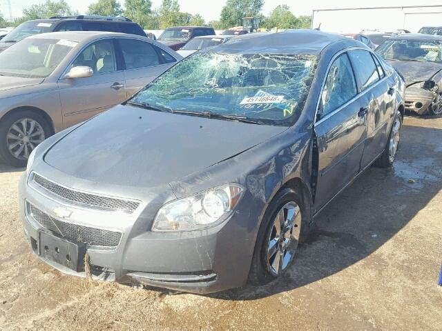 1G1ZH57B29F199379 - 2009 CHEVROLET MALIBU 1LT ნაცრისფერი ფოტო 2