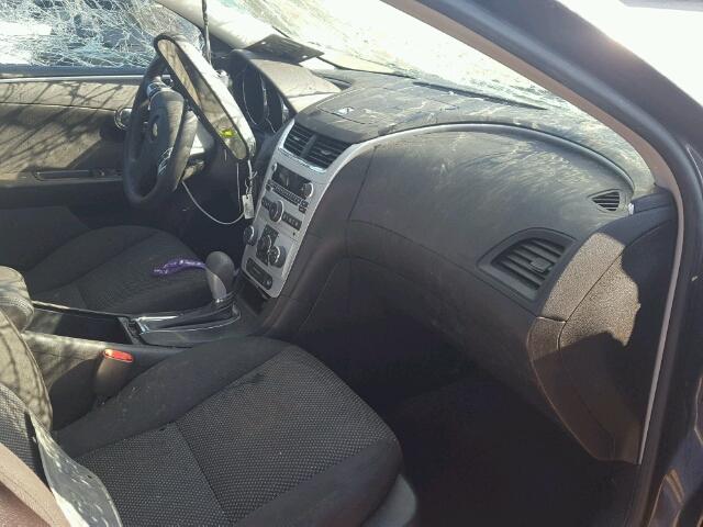 1G1ZH57B29F199379 - 2009 CHEVROLET MALIBU 1LT ნაცრისფერი ფოტო 5