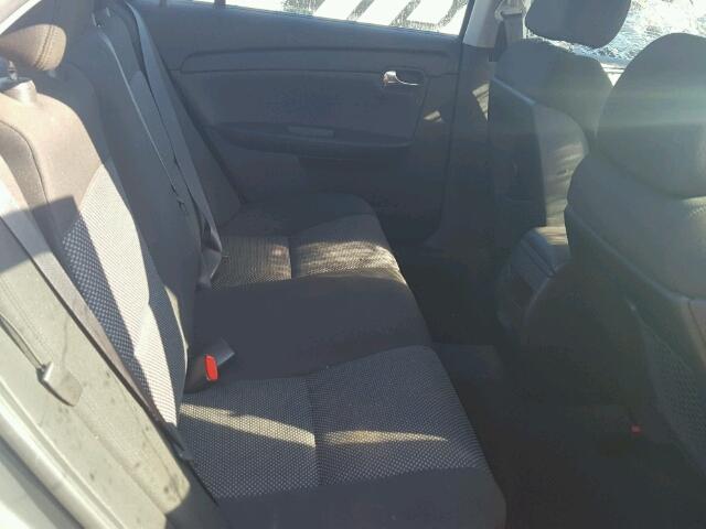 1G1ZH57B29F199379 - 2009 CHEVROLET MALIBU 1LT ნაცრისფერი ფოტო 6