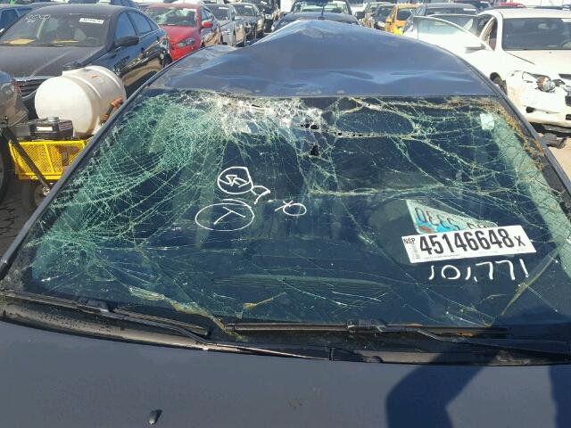 1G1ZH57B29F199379 - 2009 CHEVROLET MALIBU 1LT ნაცრისფერი ფოტო 9