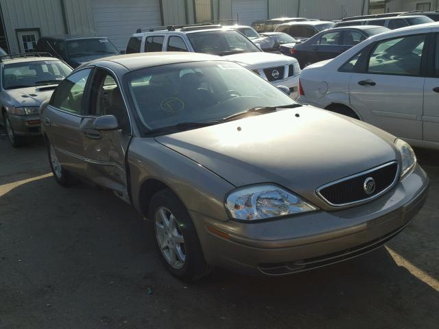 1MEFM50U82G640383 - 2002 MERCURY SABLE TAN photo 1