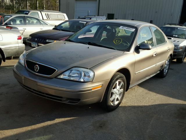 1MEFM50U82G640383 - 2002 MERCURY SABLE TAN photo 2