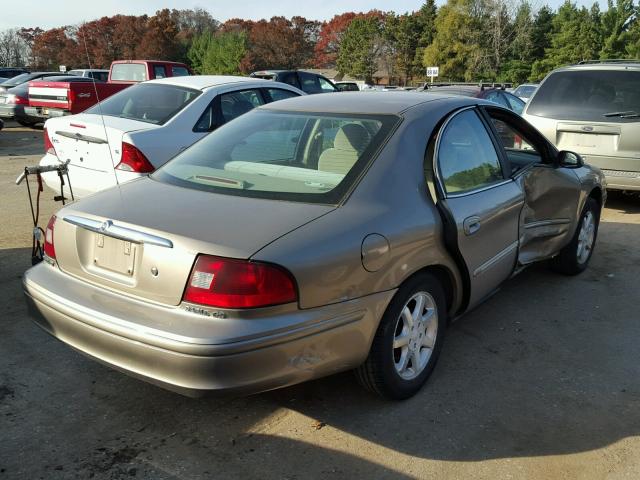 1MEFM50U82G640383 - 2002 MERCURY SABLE TAN photo 4