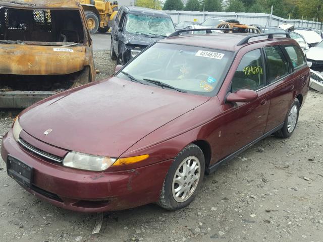 1G8JU84F32Y534842 - 2002 SATURN LW200 RED photo 2