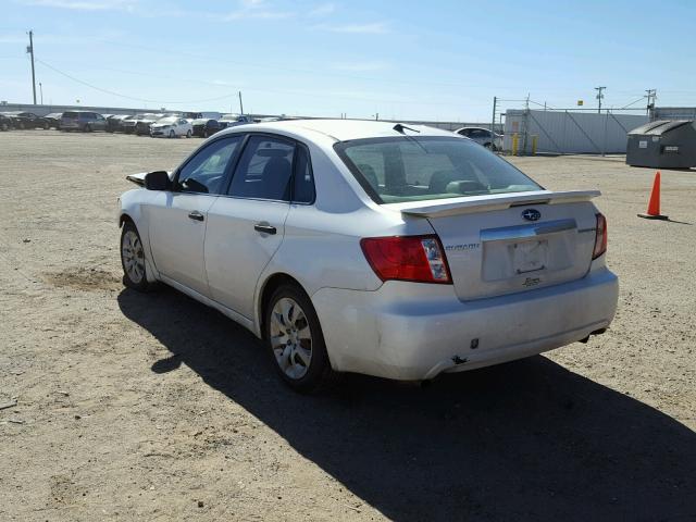 JF1GE61688H528216 - 2008 SUBARU IMPREZA 2. WHITE photo 3