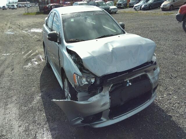 JA32U2FU3FU605908 - 2015 MITSUBISHI LANCER ES SILVER photo 1