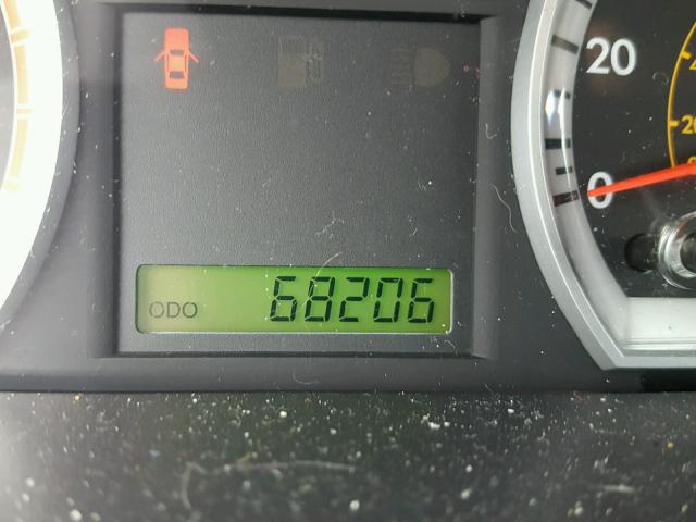 KL1TD6DE9BB138421 - 2011 CHEVROLET AVEO LS WHITE photo 8