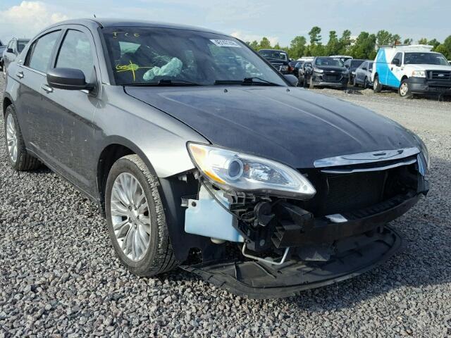 1C3CCBBB1DN693852 - 2013 CHRYSLER 200 TOURIN GRAY photo 1