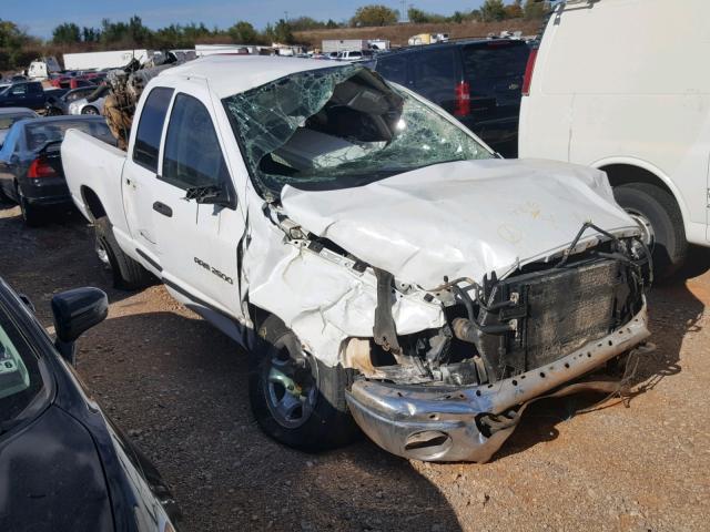 3D7KU28C03G760801 - 2003 DODGE RAM 2500 S თეთრი ფოტო 1