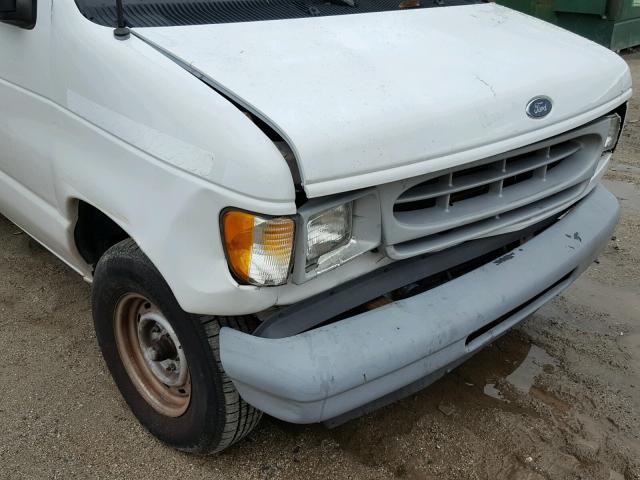 1FTRE14202HB26700 - 2002 FORD ECONOLINE WHITE photo 9