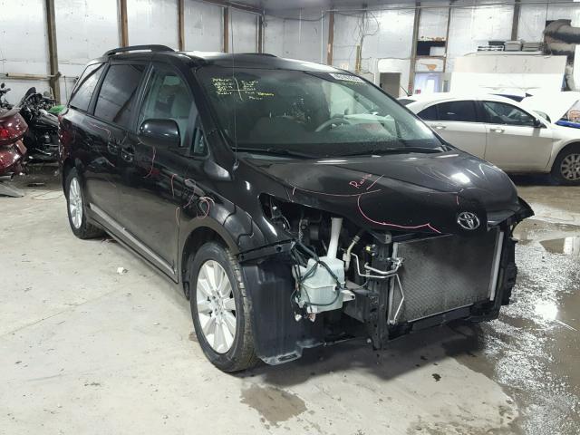 5TDJK3DC4DS056756 - 2013 TOYOTA SIENNA LE BLACK photo 1