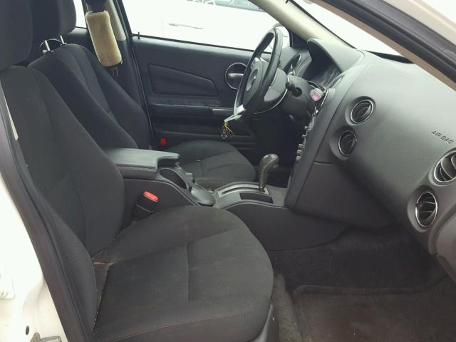 2G2WP552271180646 - 2007 PONTIAC GRAND PRIX WHITE photo 5