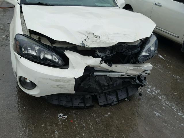 2G2WP552271180646 - 2007 PONTIAC GRAND PRIX WHITE photo 9