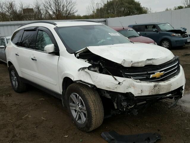 1GNKVHKD1FJ208312 - 2015 CHEVROLET TRAVERSE L WHITE photo 1