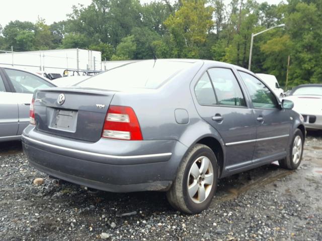 3VWSR69M94M057675 - 2004 VOLKSWAGEN JETTA GLS GRAY photo 4