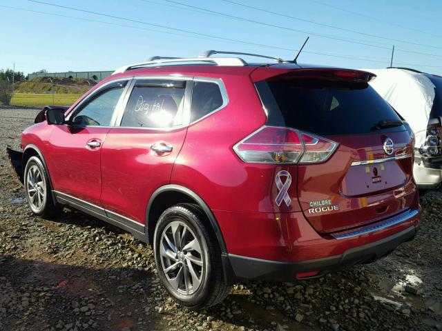 5N1AT2MT6FC920679 - 2015 NISSAN ROGUE S RED photo 3