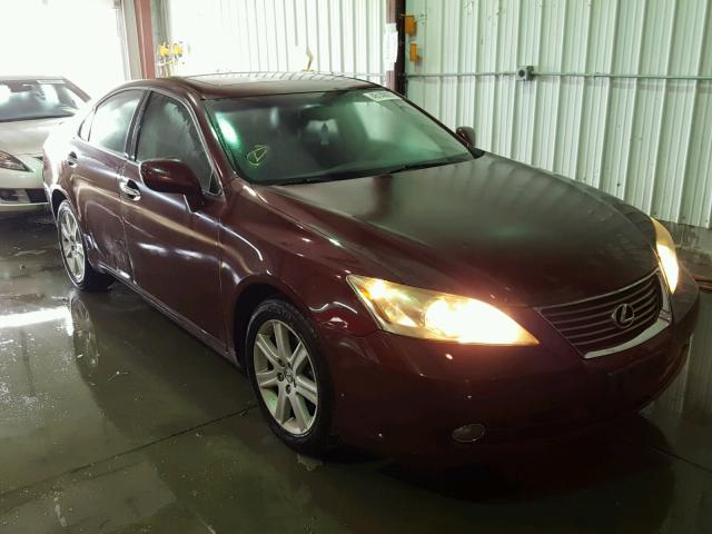 JTHBJ46G772016632 - 2007 LEXUS ES MAROON photo 1