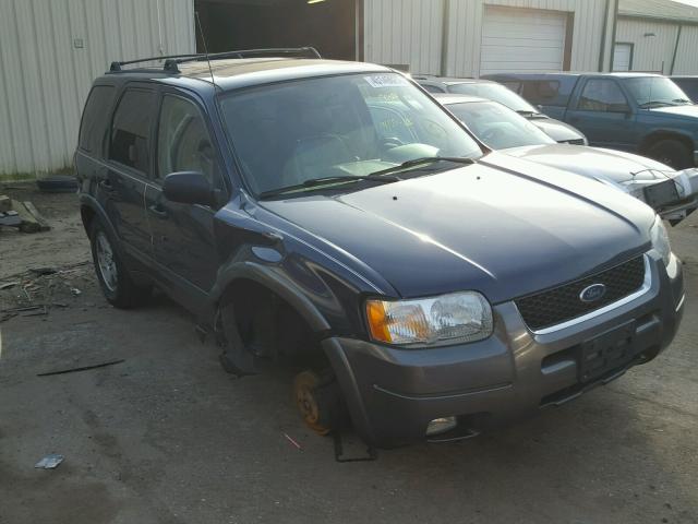 1FMYU93134KB25483 - 2004 FORD ESCAPE BLUE photo 1