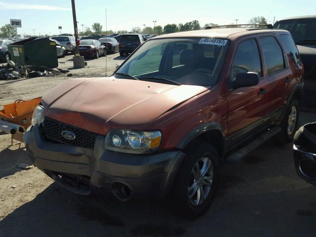 1FMYU93126KC65740 - 2006 FORD ESCAPE XLT ORANGE photo 2