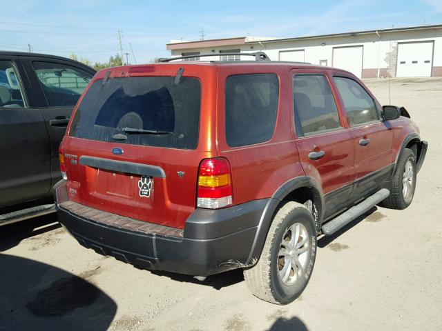 1FMYU93126KC65740 - 2006 FORD ESCAPE XLT ORANGE photo 4