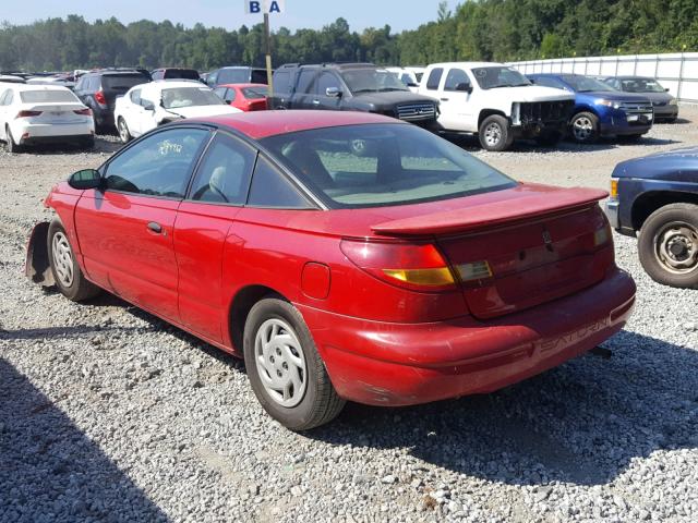 1G8ZP1281YZ103330 - 2000 SATURN SC1 RED photo 3